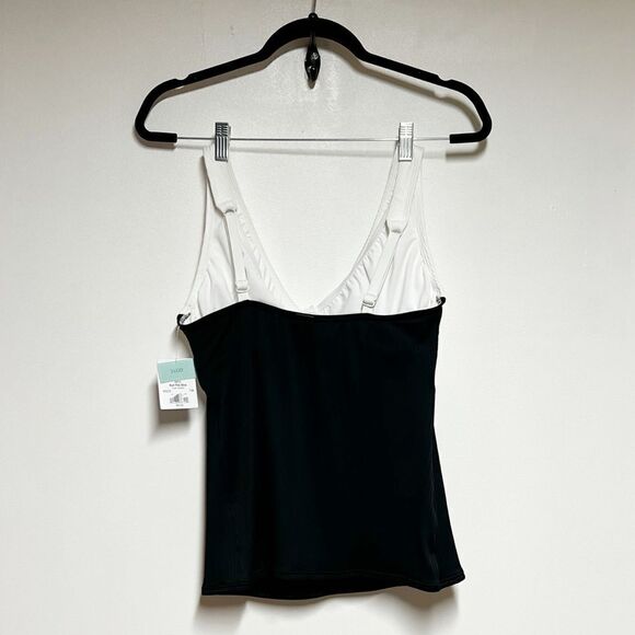 NWT Sunsets Roll The Dice Elsie Tankini & Hannah High Waist Bottoms Sz 34DD/ M - Picture 9 of 13